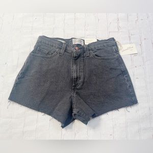 [Universal Thread] NWT black/grey shortie shorts high rise 4